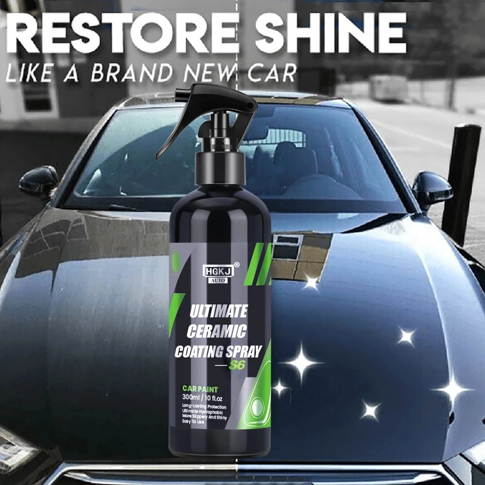 Anti-Rain for Cars Glass Water Repellent Spray Long Lasting Ceramic  Windshield Nano Hydrophobic Protection Coating HGKJ S2