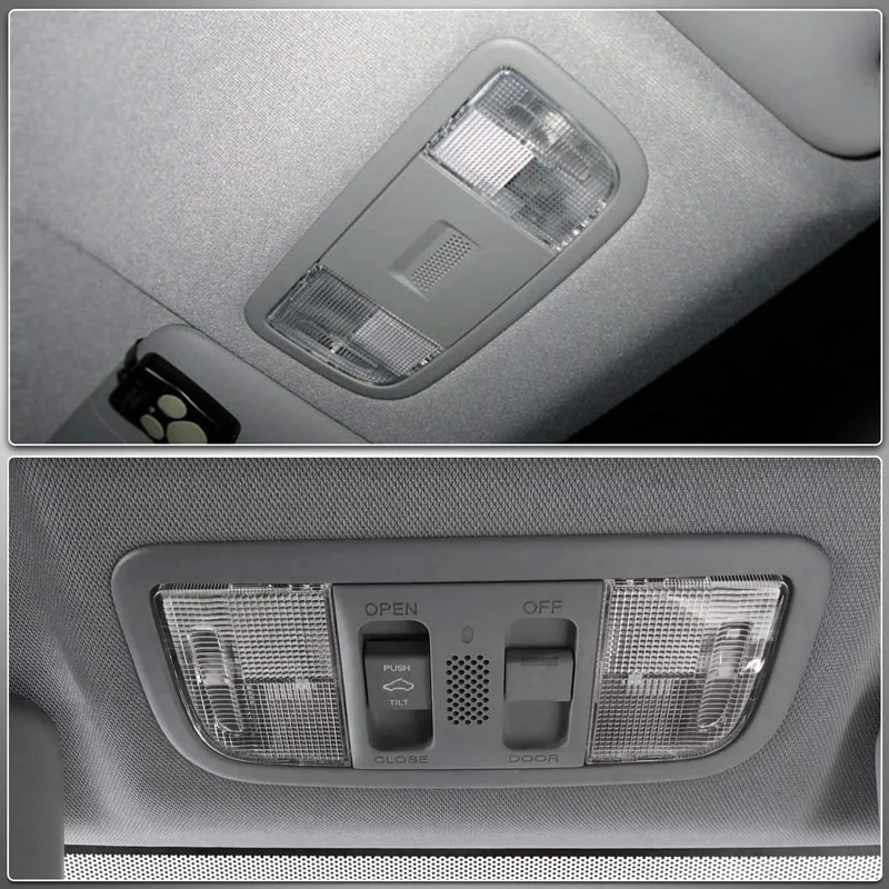 2pcs Car Map Light Car Interior Roof Map Light Lens Overhead Console Ceiling Cab Lamp For Honda Accord CR-V CRV Civic Fit HR-V Odyssey Insight