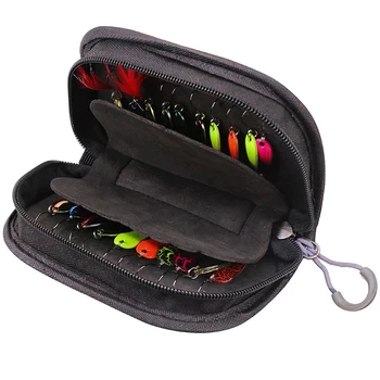 5/16/20pcs Fishing Spoons Lures Metal Fishing Lures Baits Set for Trout Bass Casting Spinner Fishing Bait with Storage Bag Case 3