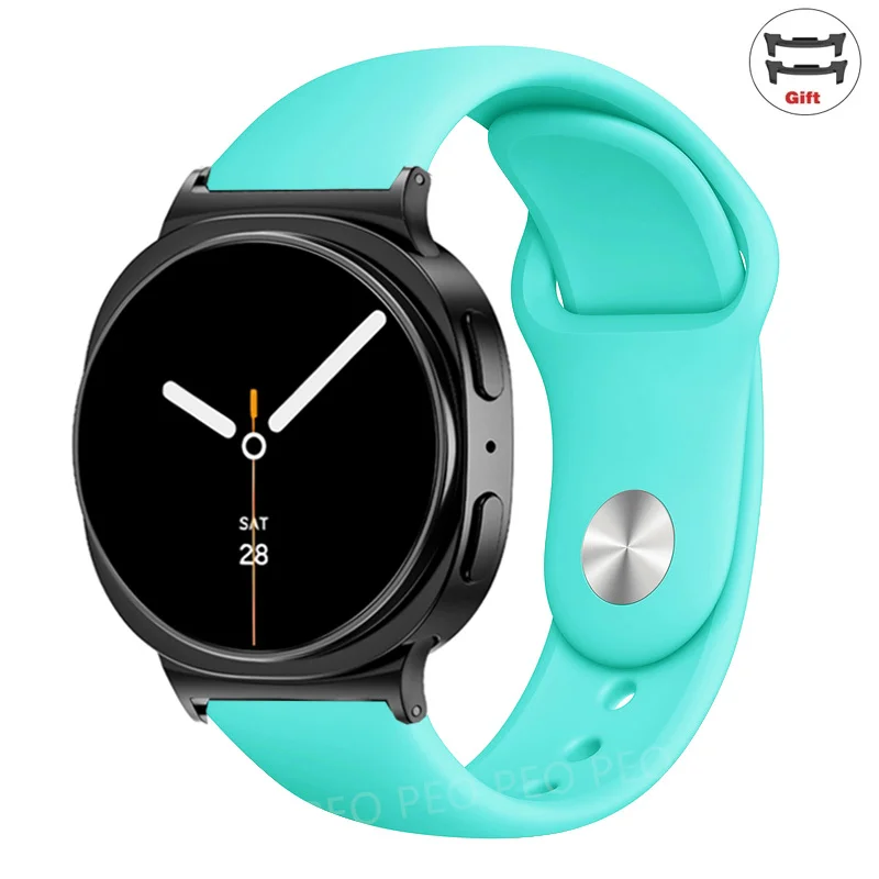 Premium Silicone Sport Band Strap - Universal Smartwatch Wristband Accessory