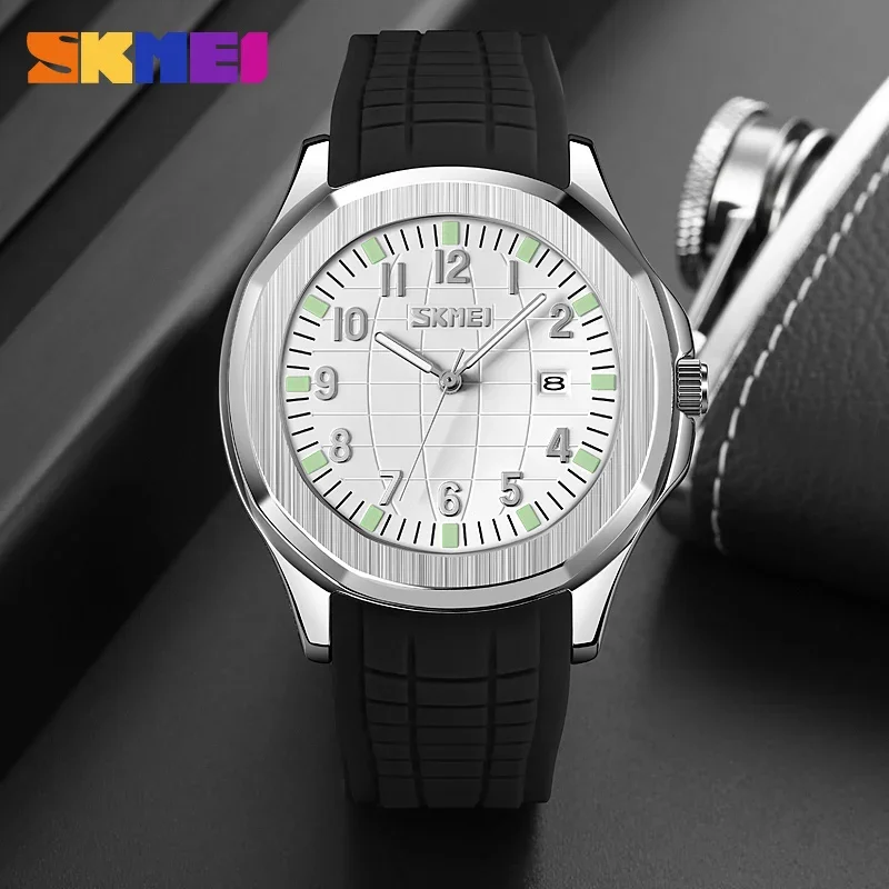 SKMEI 9286 Mens Sports Watches Casual Waterproof Date Display Watch for Men Quartz Movement Wristwatches Clock Relogio Masculino