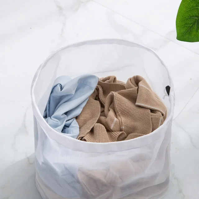 Sac à linge en Polyester, sacs de lavage, filet à cordon – Image 6