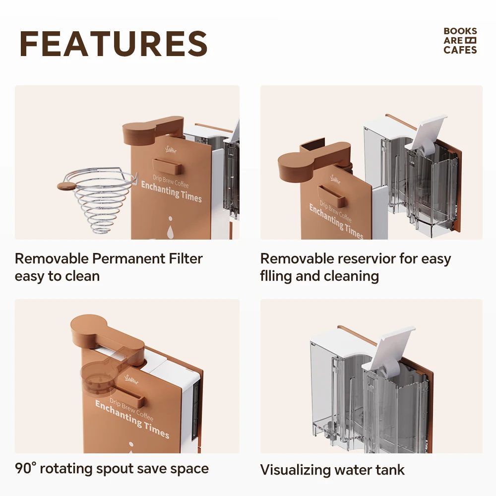 ICafilas Portable Electric Coffee Maker - ماكينة ق...