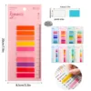1600 Sheets Transparentes Sticky Notes Self-Adhesive Annotation  Read Books Bookmarks Tabs Notepad Aesthetic Stationery 2