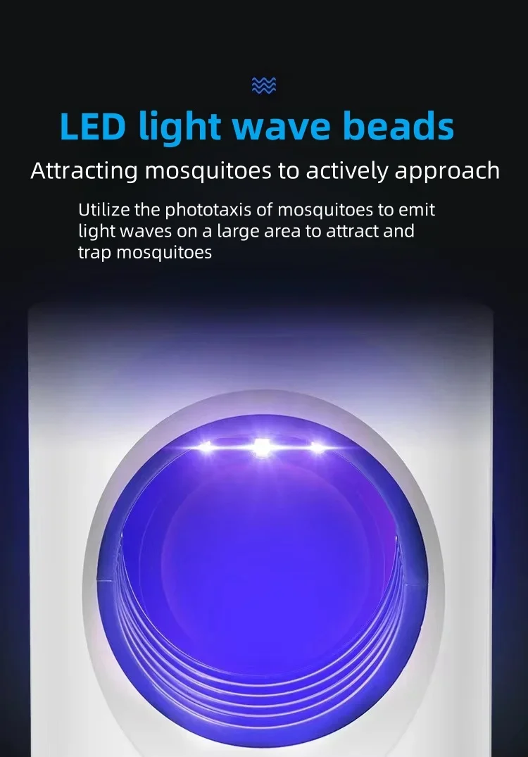 Description Picture 5 of itemMosquito Killer Lamp Portable Repellent Heater Fly Trap Electric Insect Killer Mute Anti Mosquito Lamp USB Rechargeable Indoor