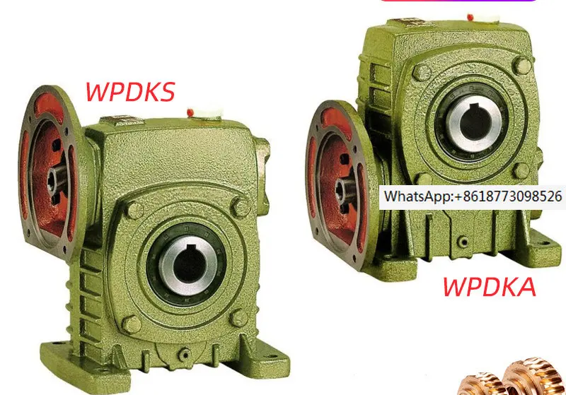 

WPDKS worm gear reducer WPDKA turbine transmission vertical gearbox copper worm gear WPDKS/WPDKA70