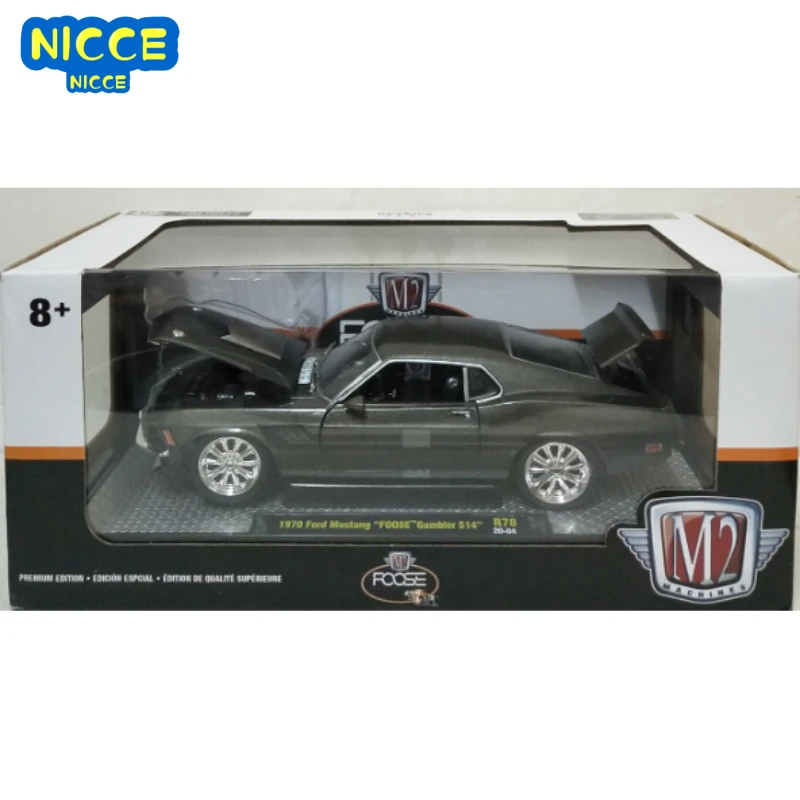 

Модель автомобиля из металлического сплава, 1:24, 1970, Ford Mustang 514