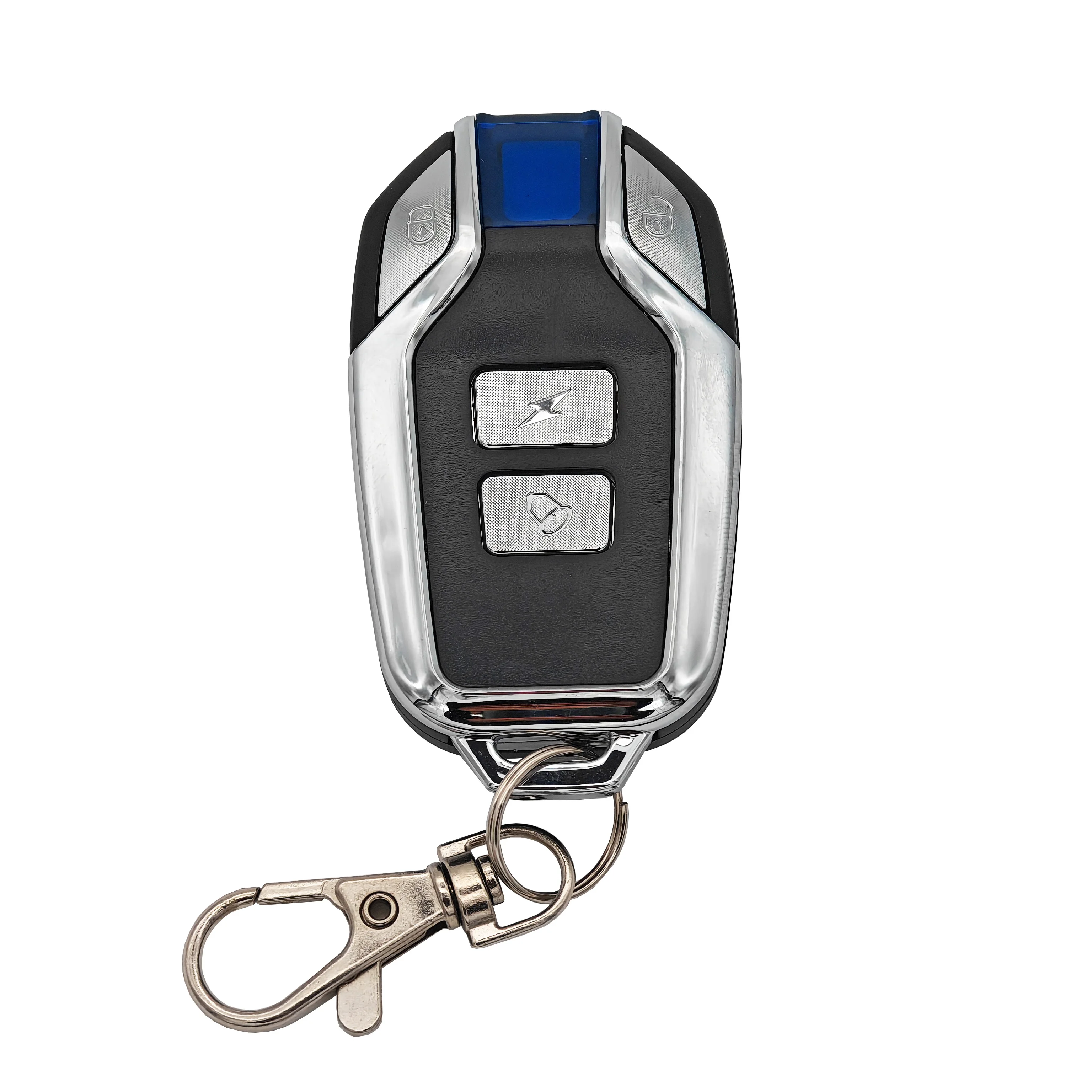 Smart motorcycle anti-theft alarm with ignition and shutdown function can prevent cutting wires and automatically set the alarm