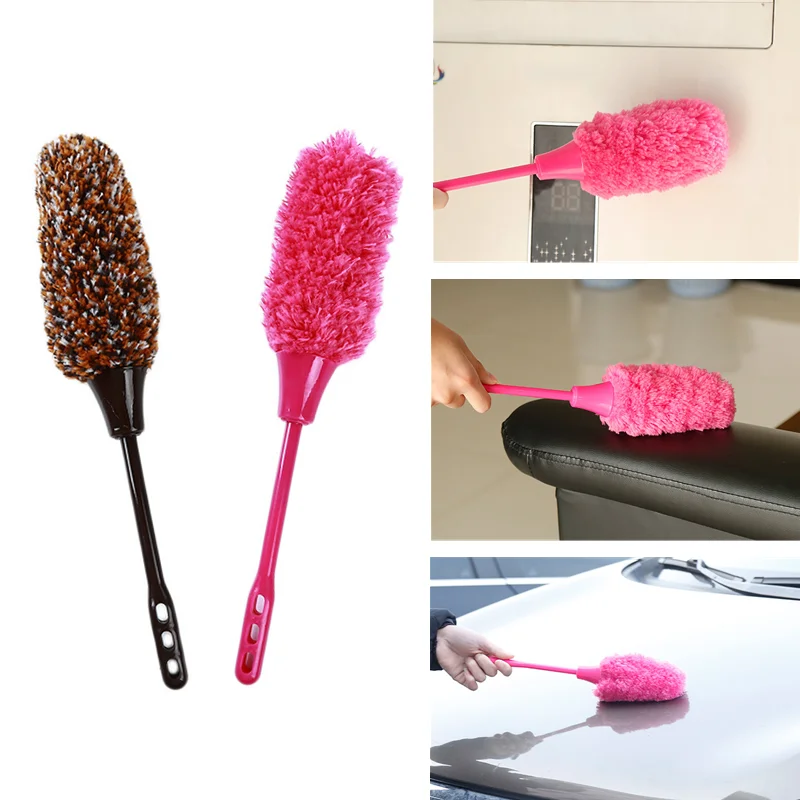 Dust Cleaner, Retractable Gap Dust Cleaning Brush with Cloth Cover and  Microfiber Duster, Removable and Washable Telescopic Dust - AliExpress