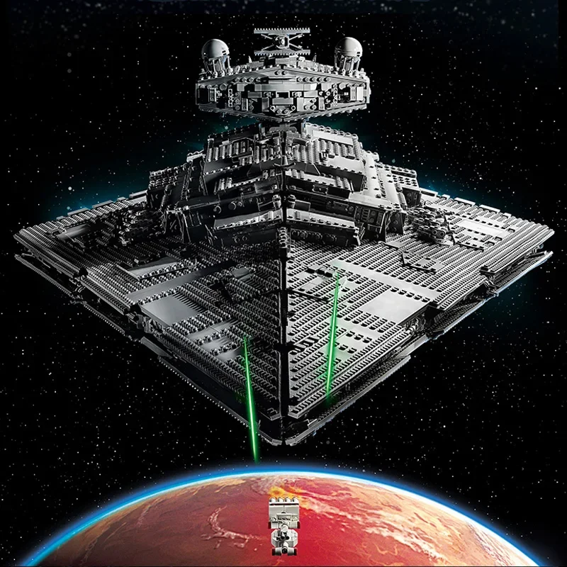 UCS Imperial Star Destroyer Building Blocks Bricks Toy Compatible 75252