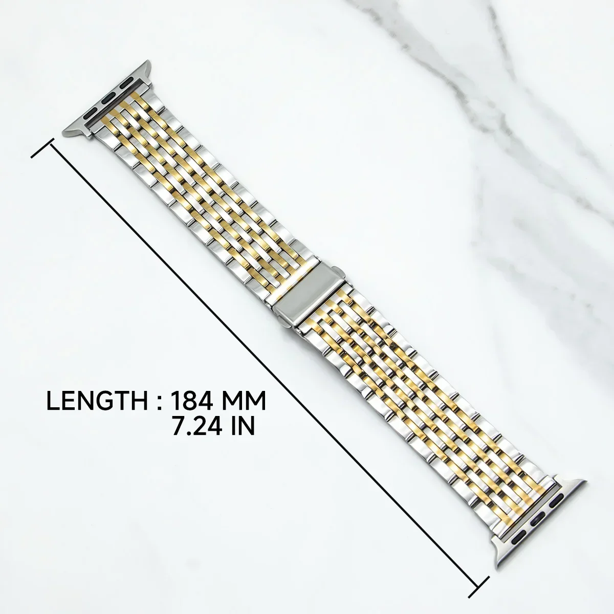 Stylish Stainless Steel Metal Strap