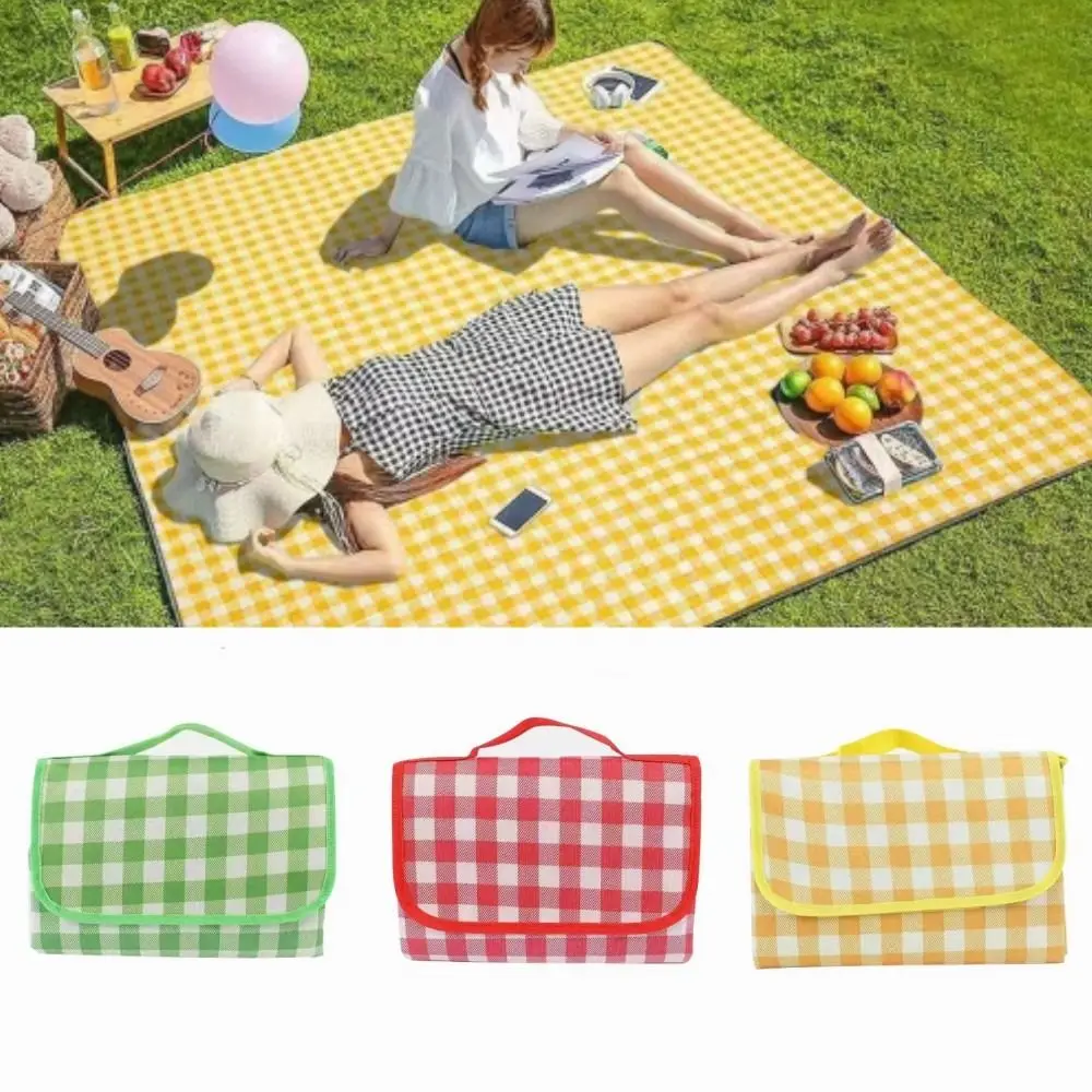 OutdoorCampingFloorMatSleepingPadUltrasonicPicnicMatThickened