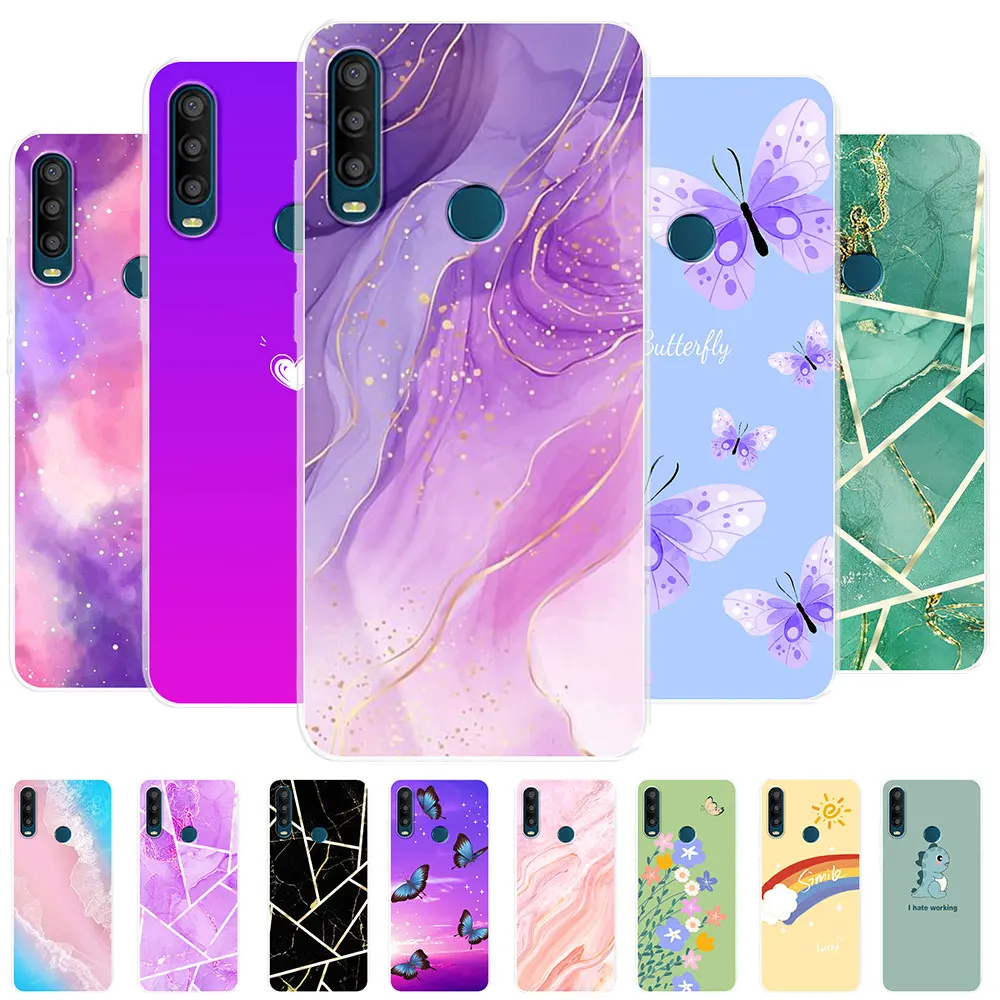 Per Alcatel 1Se 2020 Custodia 5030F Cover Morbida In Silicone Trasparente Per Alcatel 1Se 2020 Custodia Coque Per Alcatel 1S 2020 Funda Bumper