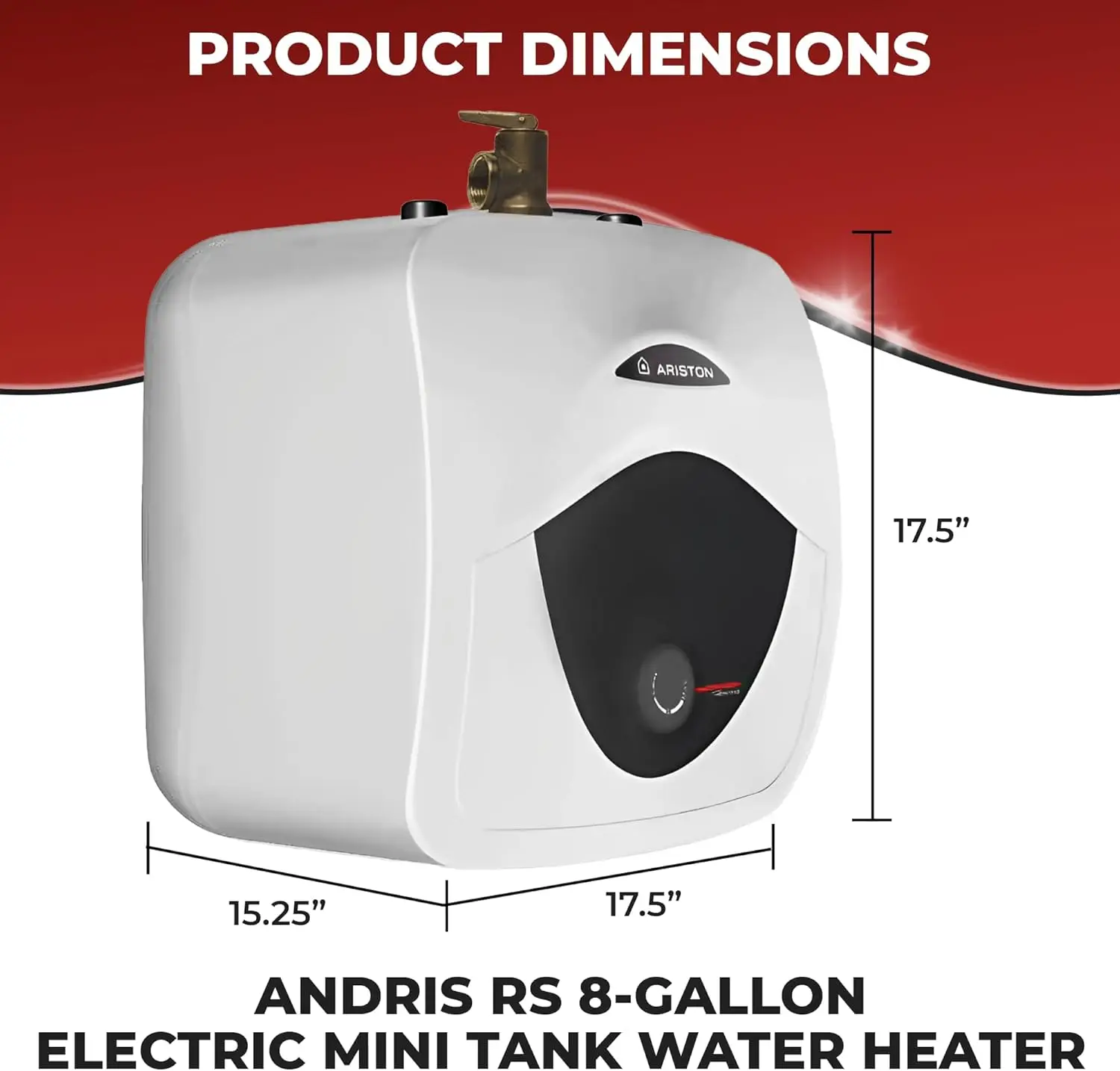 Andris 4 Gallon 120-Volt Corded Point of Use Mini-Tank Electric Water Heater