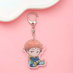 Anime - Inspired Acrylic Keychain Set - Cute Backpack and Bag Charms - 5cm (5)