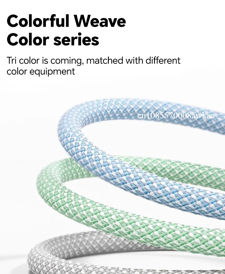 3 In 1 Fast Charging Cable 100W For Xiaomi iPhone Poco Micro USB Type C Charger Cable Cord Multiple Usb C Charging Wire Line