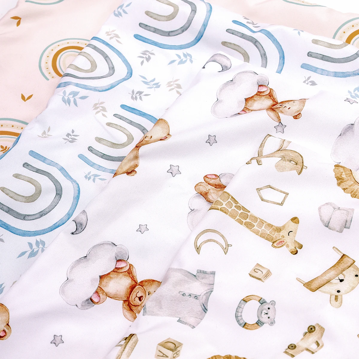 Elinfant 2PCS Baby Envelope Pillowcase For Kids ,Children Pillow Cases Soft Baby Pillow Cover Cushions Cover Home Decor