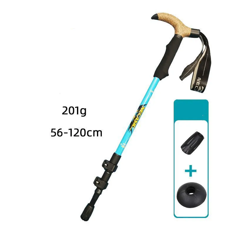 

Fonoun Carbon Walking Sticks Ultra Light Climbing Alpenstock 55-120cm Antiskid Wear Resistance Shock Absorption FGP02