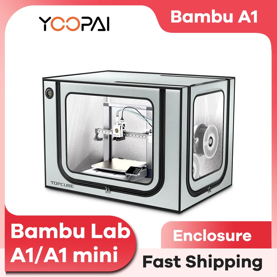 Bambu Lab A1/A1 mini Yoopai 3Dプリンター用エンクロージャー、Bambu