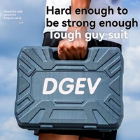 DGEV – douille à chocs épaisse, ensemble d'outils de 10 à 20 pièces, douille à Impact de 8 à 32mm, jeu de douilles en acier Cr-V avec boîte de rangement rigide 5