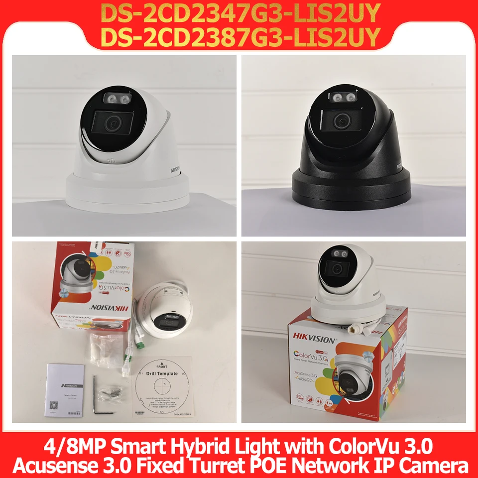 Hikvision 4MP 8MP Smart Network IP Camera
