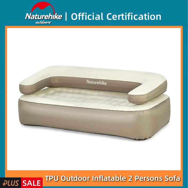 

Naturehike 2 in 1 Inflatable Double Sofa Back Removable 35cm Thick Outdoor Portable Camping Travel Leisure Inflatable Mattress