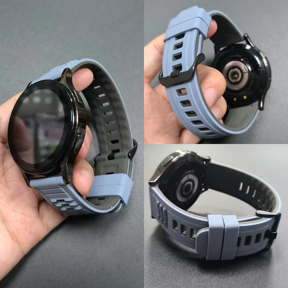 Silicone Sport Watch Band - Vibrant Colors and Durable Design