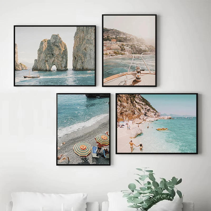 Coastal Beach Photography Canvas 2