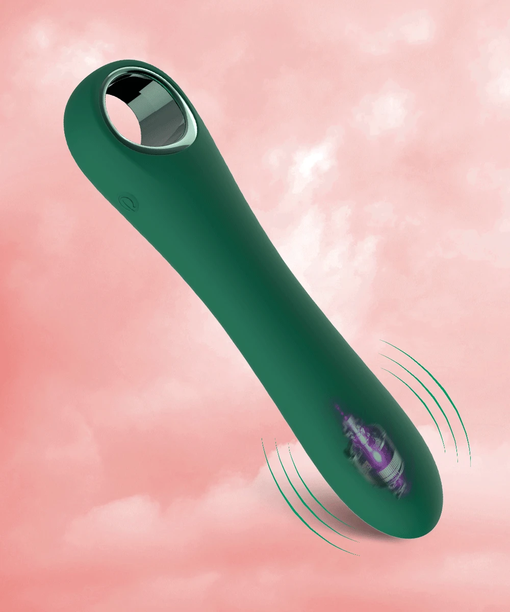 Powerful Silicone G-spot Vibrator And Clitoral Anal Stimulator_voghion.com