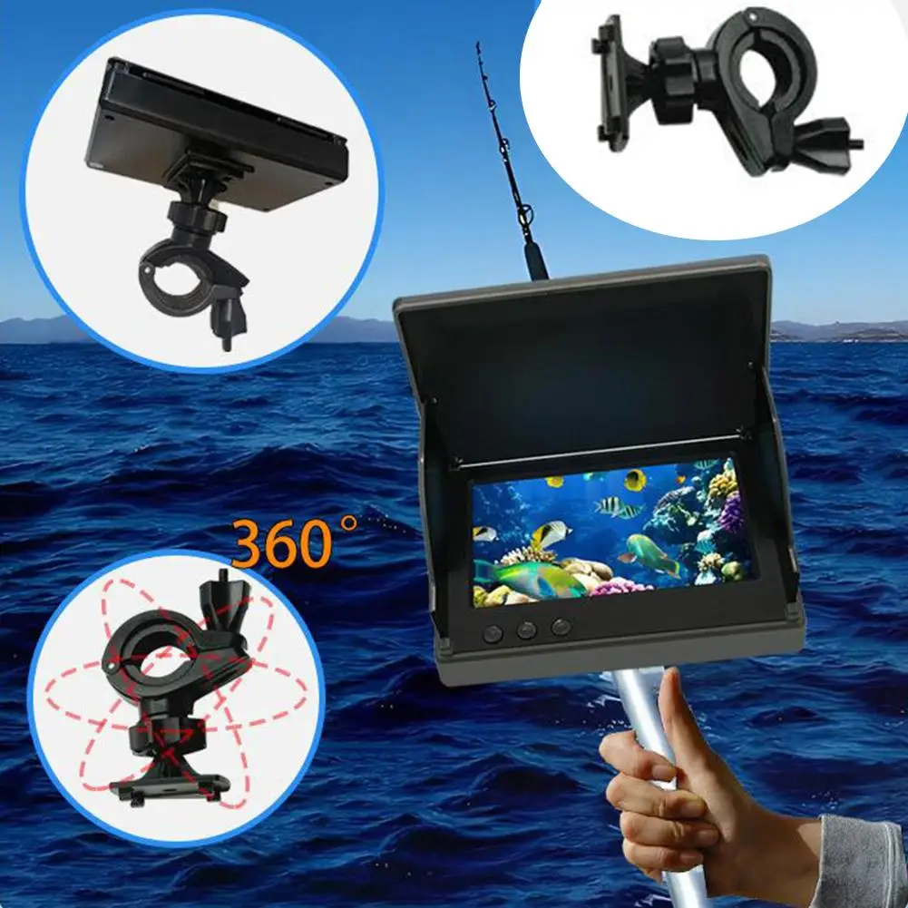 30 M Portable 4.3In LCD Fish Finder Underwater Fish Depth Finder Water Handheld 1080P 220&deg; Fishing Camera With Night Vision