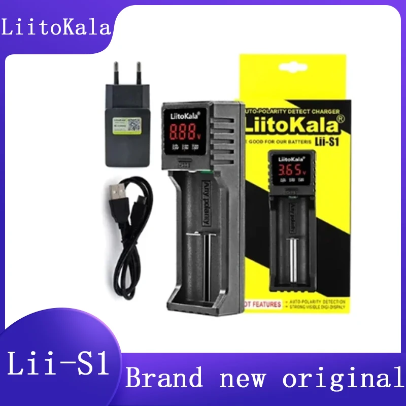 

Liitokala Lii500 Lii600 Lii500S Liipd4 pd2 1.2V 3.7V 3.2V 18650 26650 10440 16340 21700AA and AAA rechargeable battery chargers