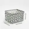 1PC fabric with portable printed storage basket 4