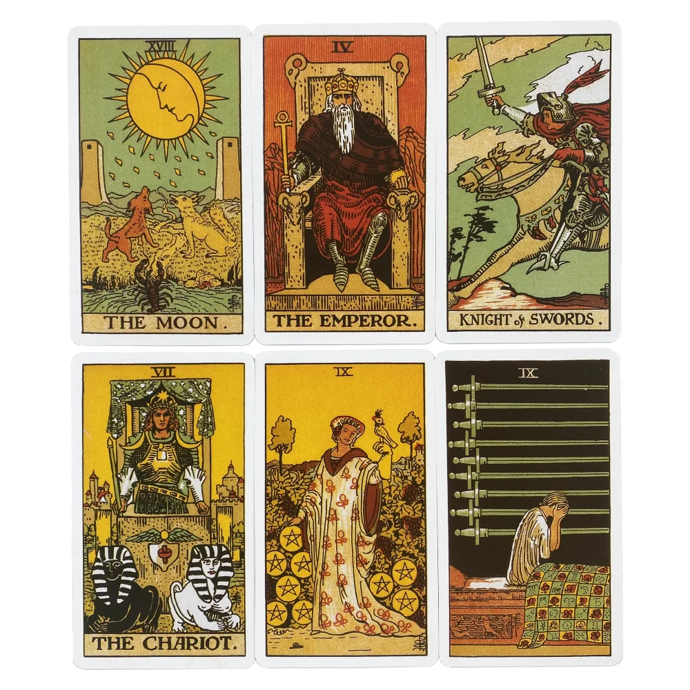 Significado Tarot Cartões A 78 Deck Oracle Inglês Visões Adivinhação Com  Palavras-Chave Zodíaco Invertido Playing Cards - AliExpress