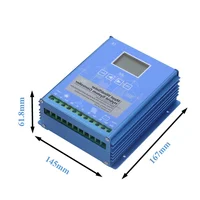 Contrôleur de Charge hybride éolien et solaire MPPT 4000W, régulateur 12V 24V 48V pour éolienne et panneaux solaires, charge de batterie 4