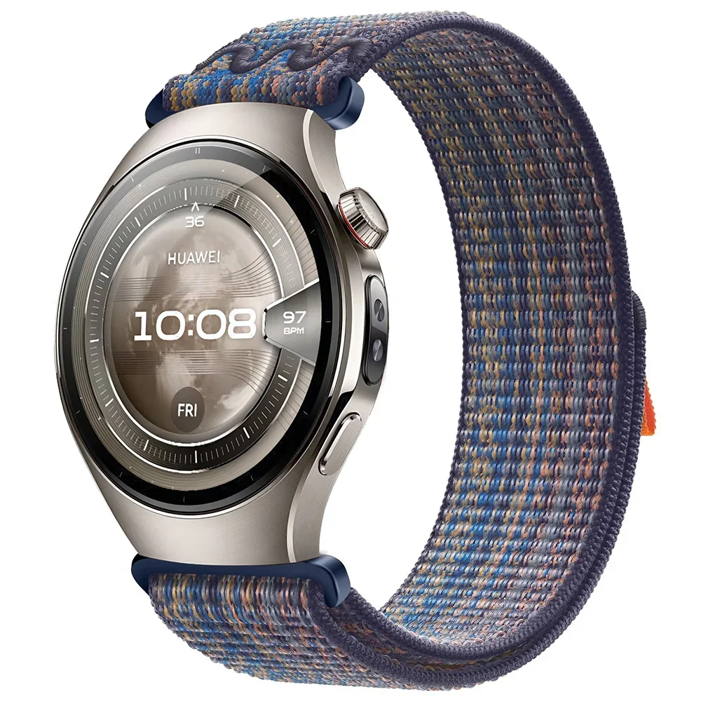 Versatile Nylon Loop Wristband Bracelet – 22mm/20mm Adjustable Strap