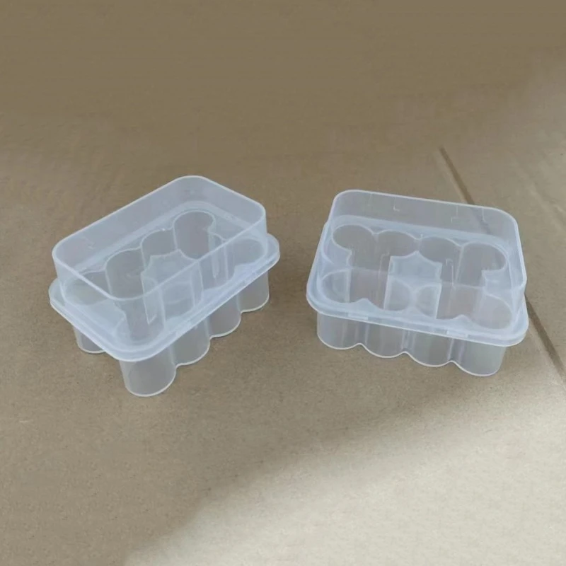 3/5/7/10mL Mini Box Transparent Storage Case Peptide Vial Refrigerator Organizer_voghion.com