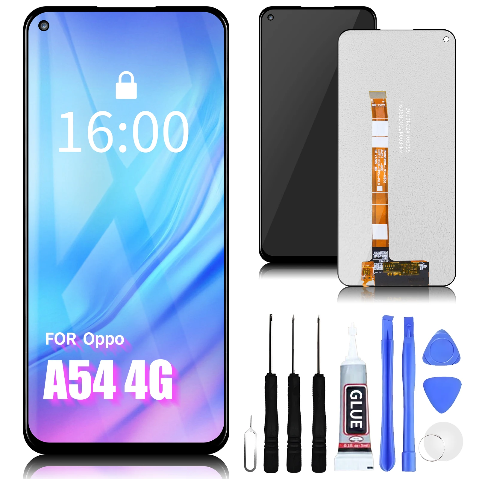Дисплей 6,51 дюйма для Oppo A54 4G CPH2239, ЖК-дисплей для замены Oppo A55 4G