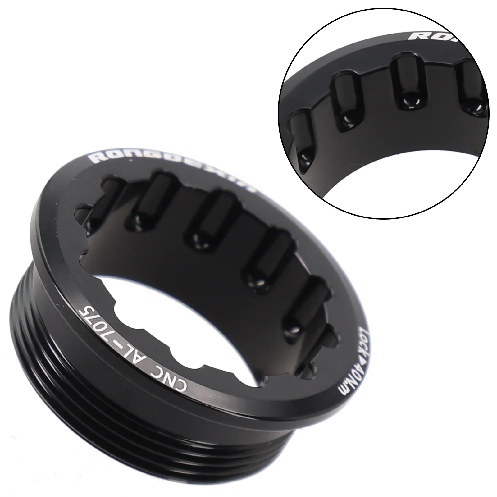 Bicycle Freewheel Lockring Cover Hub Body For Shimano M6100 M7100 8100 1pc bicycle parts bike freewheel