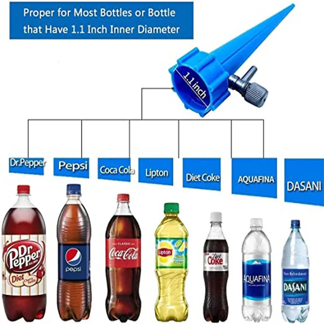 Autó Növényi Vízvezetékek Rendszer Állítható Csepegtetési Sebesség Csepegtető Víz Tüskék Kúpos Növények Pot Ön Öntözőkészülékek Nyaraláshoz - Image 5