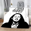 Singer Lana Del Rey Poster Printed Blanket Picnic Blankets Warm Blanket Soft and Comfortable Blanket Home Travel Birthday Gift 5