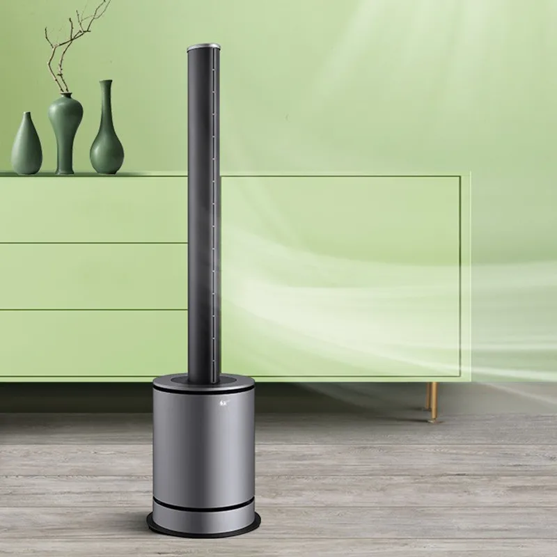 

Household Air Purifier Bladeless Fan Intelligent Temperature Control Cooling And Heating Dual-Purpose Electric Fan Tower Fan
