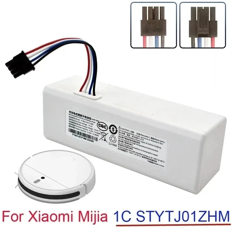 

Аккумулятор для робота-пылесоса Xiaomi Mijia 1C STYTJ01ZHM, аксессуары, оригинальные детали