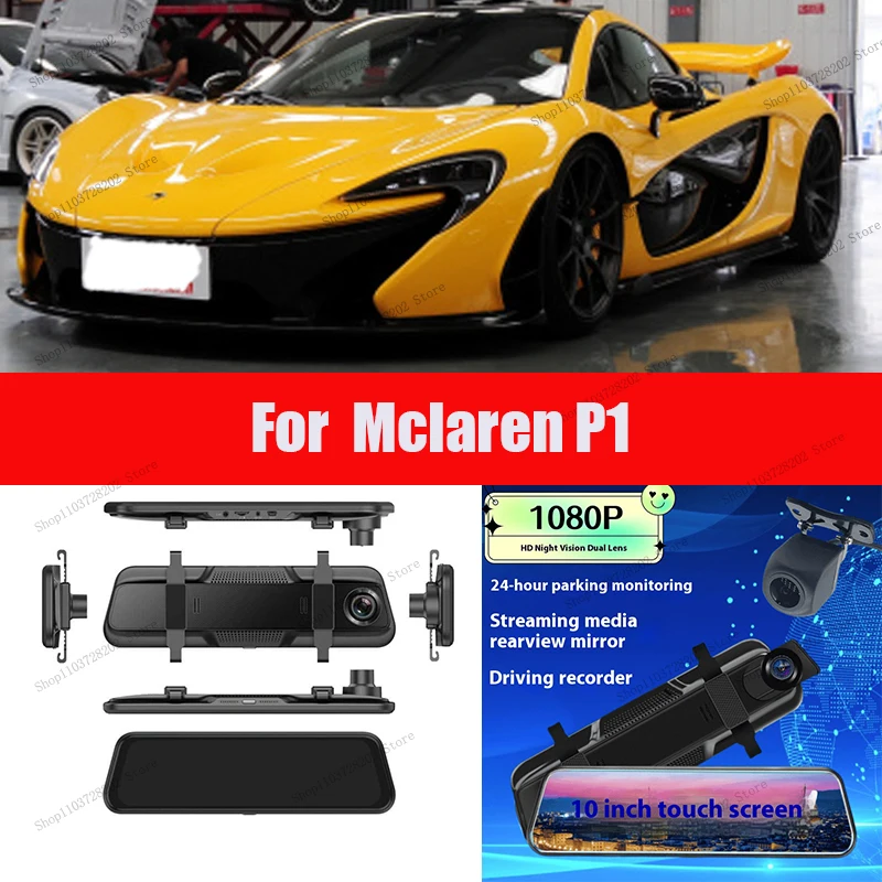 

Для Mclaren P1 4K WIFI GPS Автомобильный видеорегистратор зеркало видеорегистратор с двойным объективом видеорегистратор привод рекордер потоковое зеркало заднего вида камера с IPS экраном