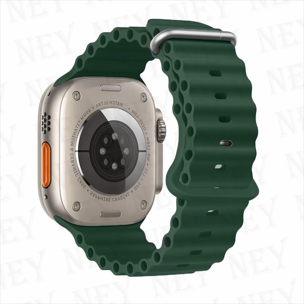 Ocean Silicone Sport Watch Band - Vibrant & Durable Strap