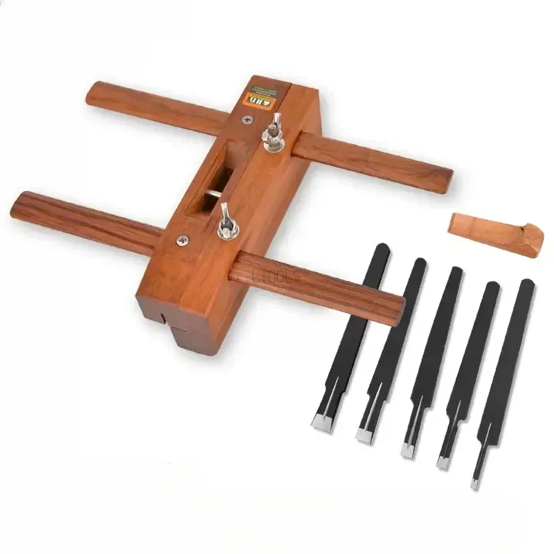 목수 손 대패, 조정 가능한 나무 홈 평면 도구, 목공 목재 DIY 광택 트리밍 대패, 목공 공예 DIY 도구 ...