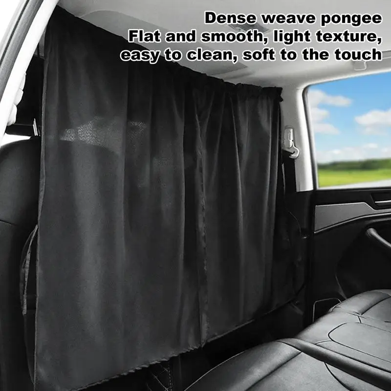 

Car Sun Shade Privacy Curtain Removable Side Window Curtains UV Protection Sun Shade For Camping Car Interior Accessories