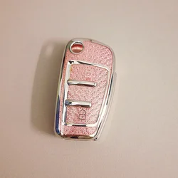 Premium Remote Flip Car Key Case Cover Fob (A)