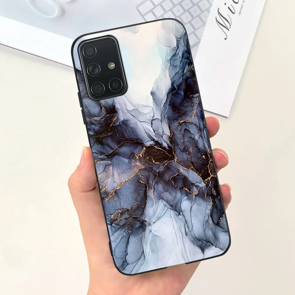 Elegant Floral Slim Shockproof Silicone Phone Case