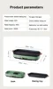 DMWD Electric Grill Non-stick Barbecue Machine Smokeless Korean Style Hotplate BBQ Teppanyaki Tools Household Grilled Meat Pan 6