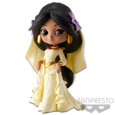 Genuine BANDAI Qposket Wedding Dress Version Disney Princess